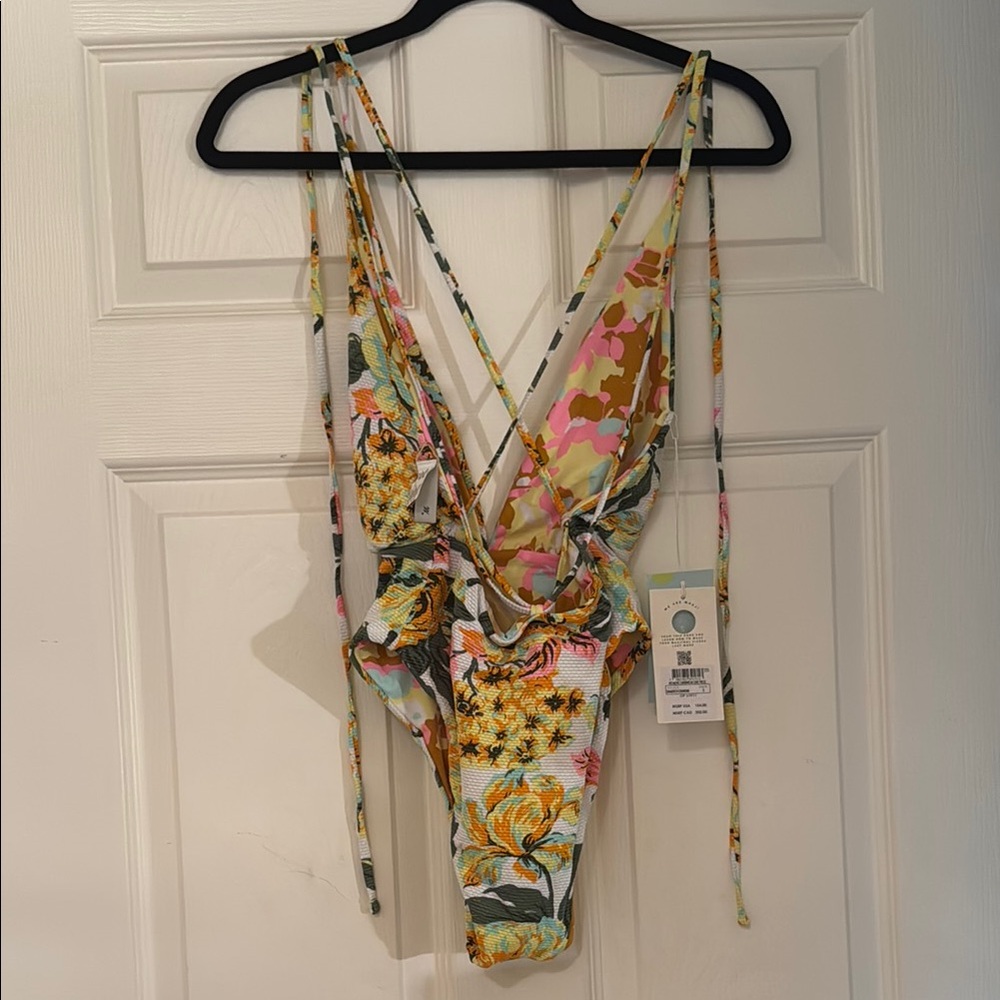 MAAJI sz S Floral Multicolor One-Piece Swimsuit